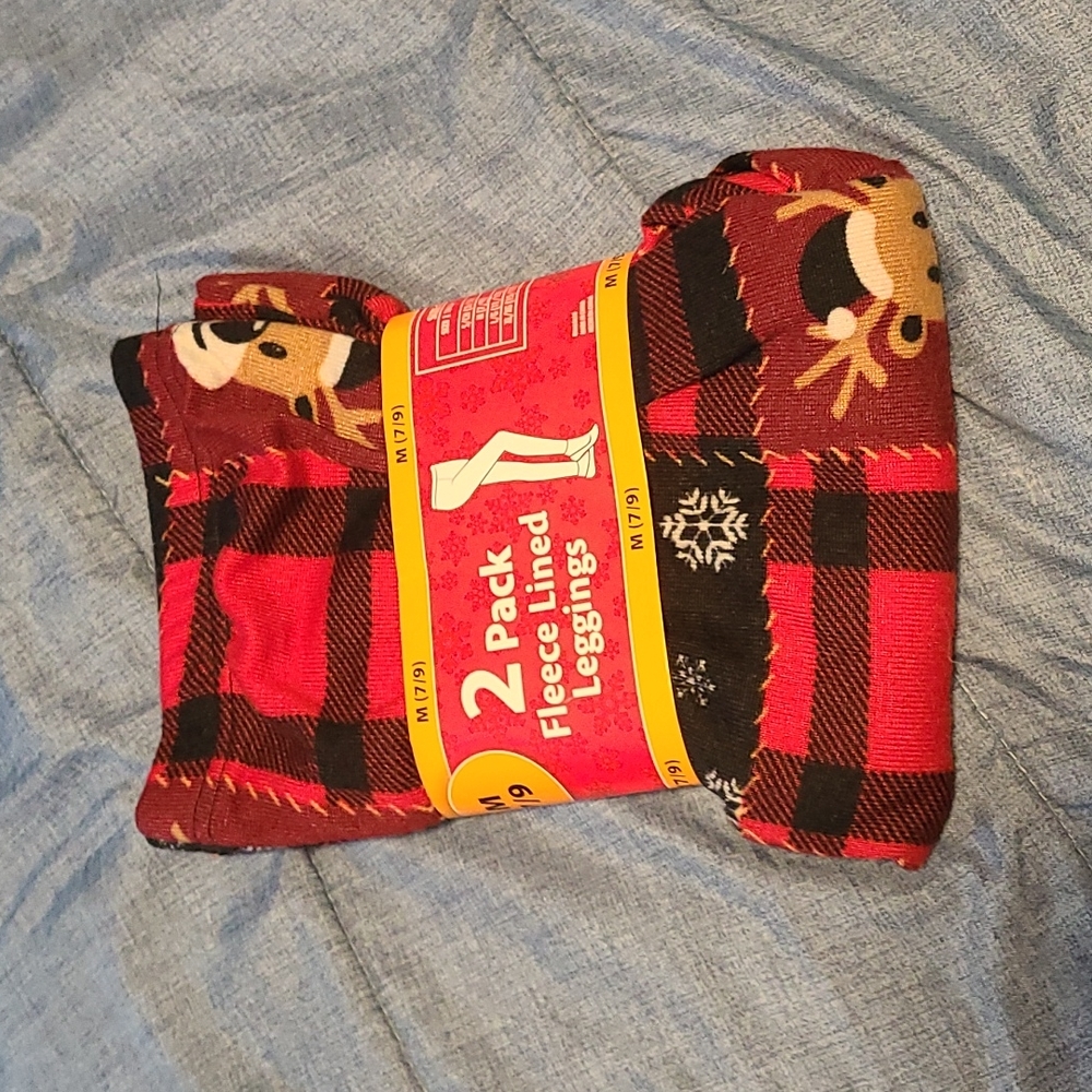 **only one pair** reindeer leggings